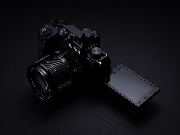 Retro Fujifilm X-S10 camera for photography lovers